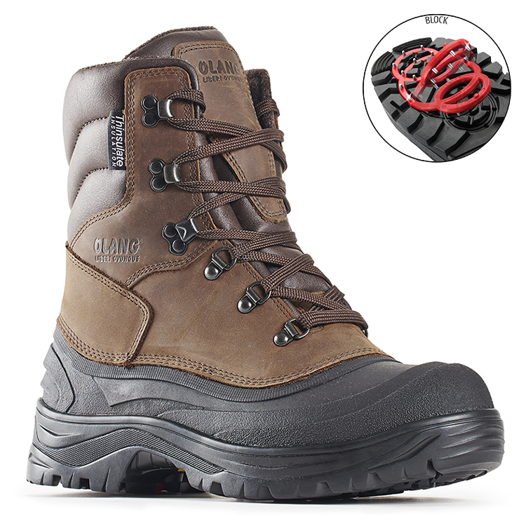 bottes crampons homme
