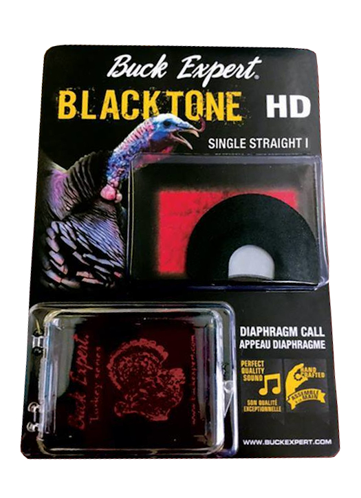 Buck Expert - Appeau diaphragme Black Tone HD Single Straight I