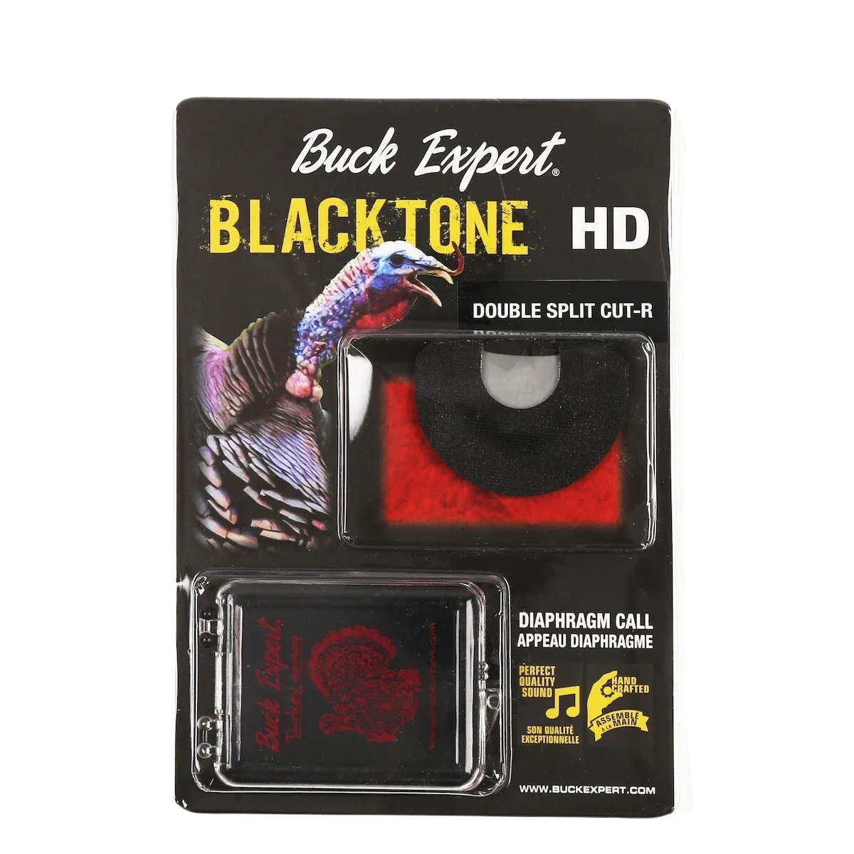 Buck Expert - Appeau diaphragme à dindon Black Tone HD