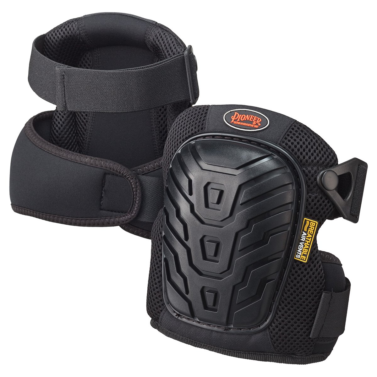 Pioneer - Breathable Air Vented Professional Gel Knee Pad