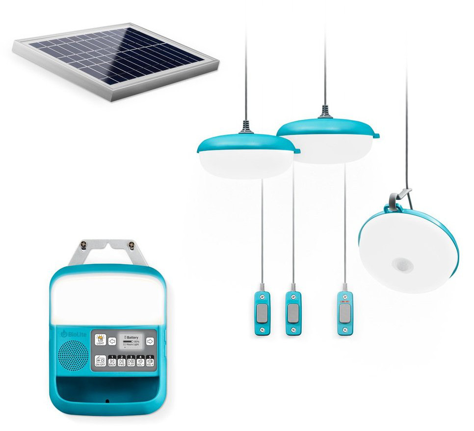 BioLite - SolarHome 620+ Solar-Powered Light, Charging & Radio