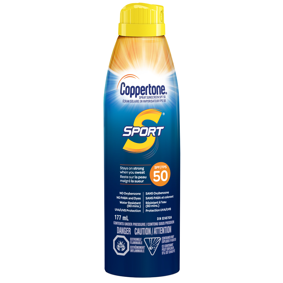 Coppertone - Sport SPF 50 Spray Sunscreen