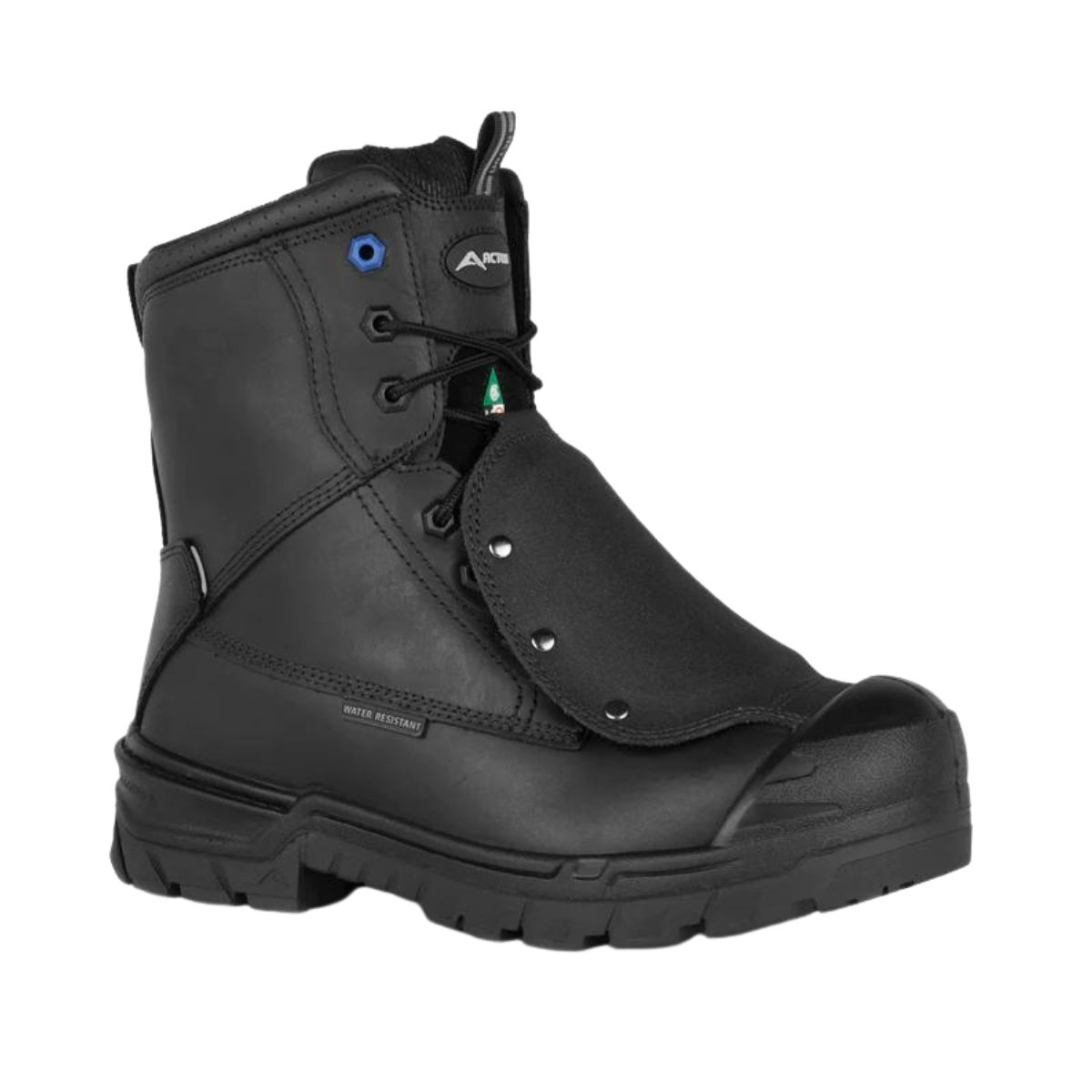 Acton - Men's G3e 8" Leather Work Boots with External Metatarsal Protection