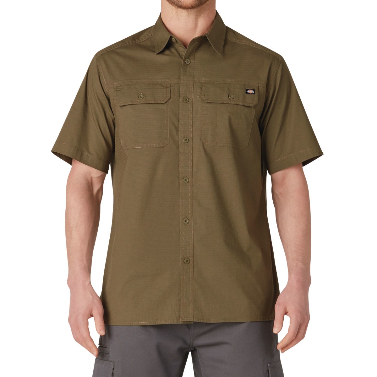 Dickies - Men's Flex Short Sleeve Ripstop Shirt