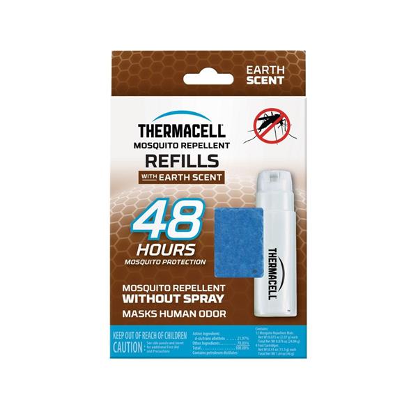 Thermacell - Recharges Thermacell antimoustique à odeur de terre