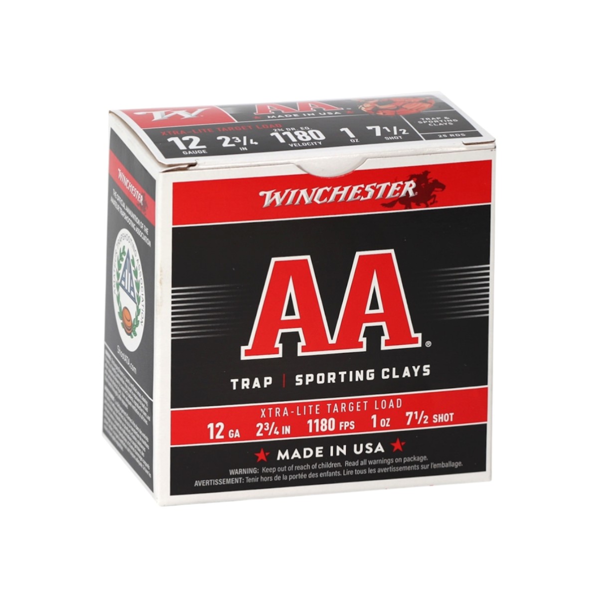 Winchester - AA Xtra-Lite 12 GA 2 ¾" #7.5
