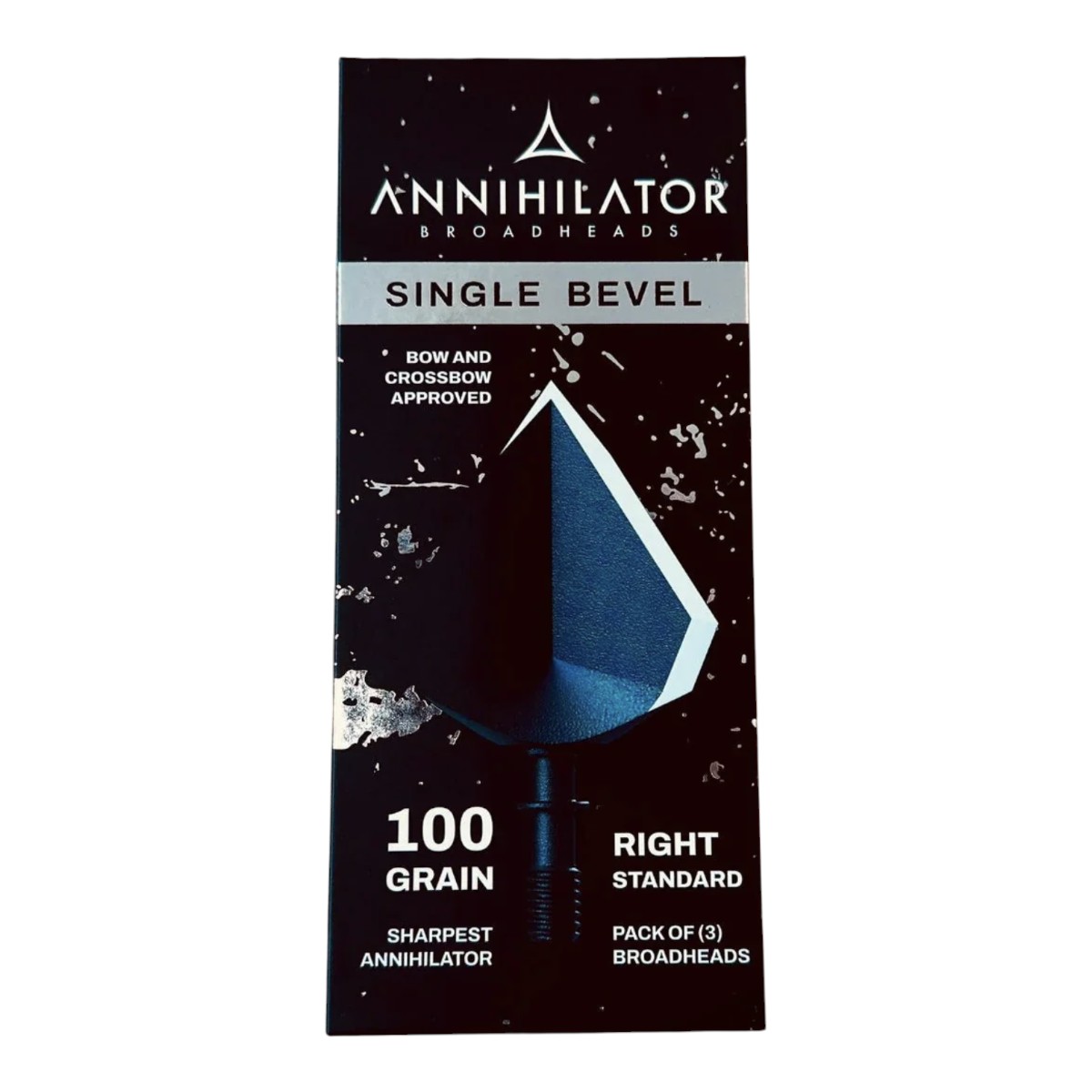 Annihilator Broadheads - Single Bevel 100 grains Broadheads
