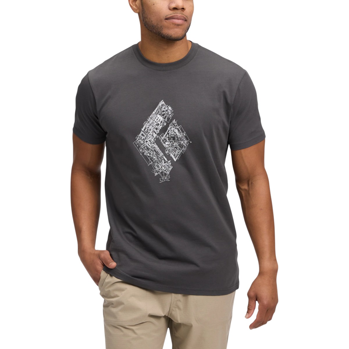 Black Diamond Equipment - Men's Engineered Diamond Short Sleeve T-Shirt