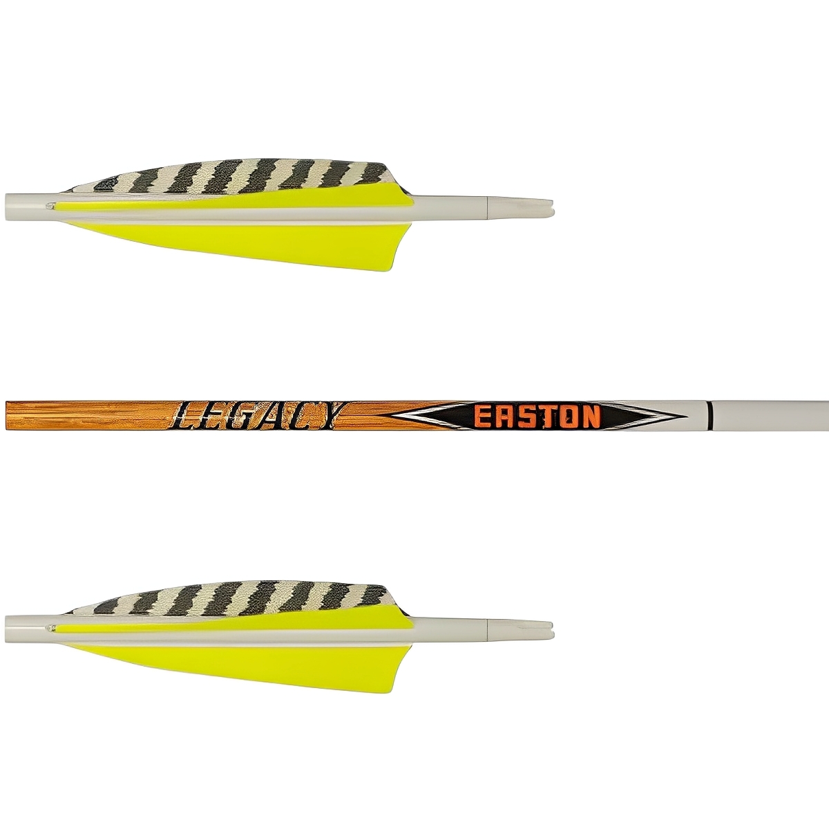 Easton - Flèche avec plume Legacy 4"