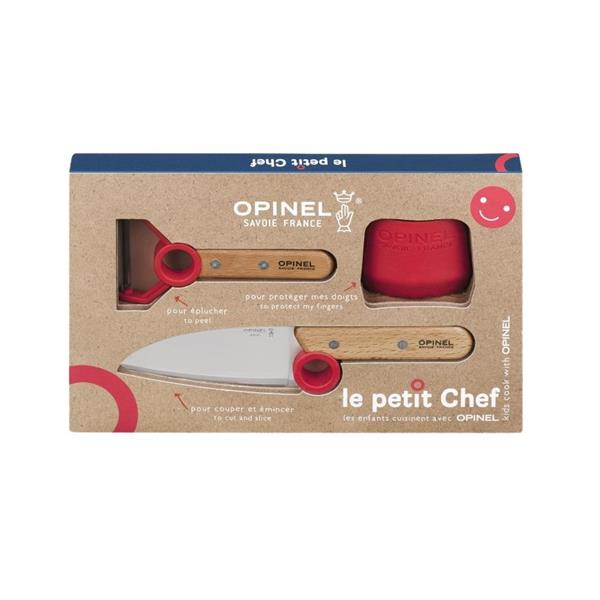Opinel - Coffret cuisine pour enfant Le Petit Chef (3 pièces)