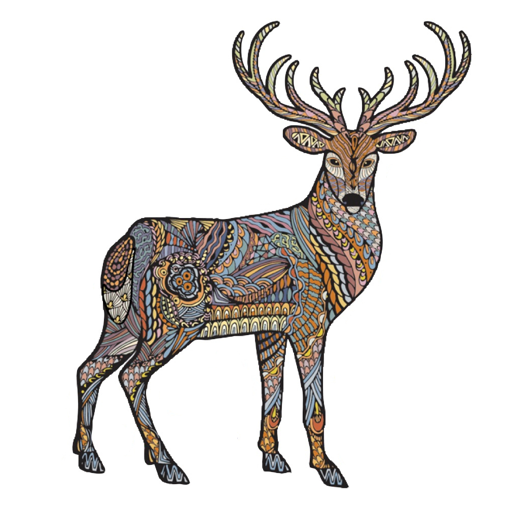 Outside Inside - Buck Travel Size Puzzle