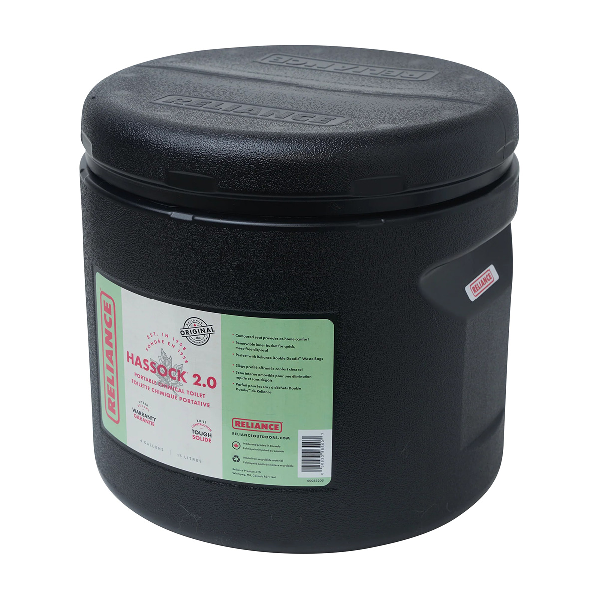 Reliance Products - Portable Toilet Hassock 2.0