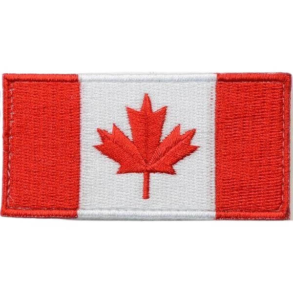World Famous - Écusson du drapeau canadien