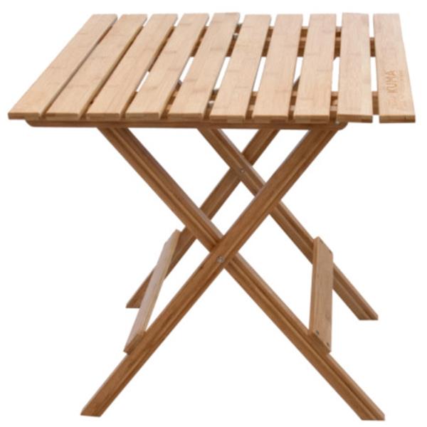 Kuma Outdoor Gear - Table en bambou Yoho