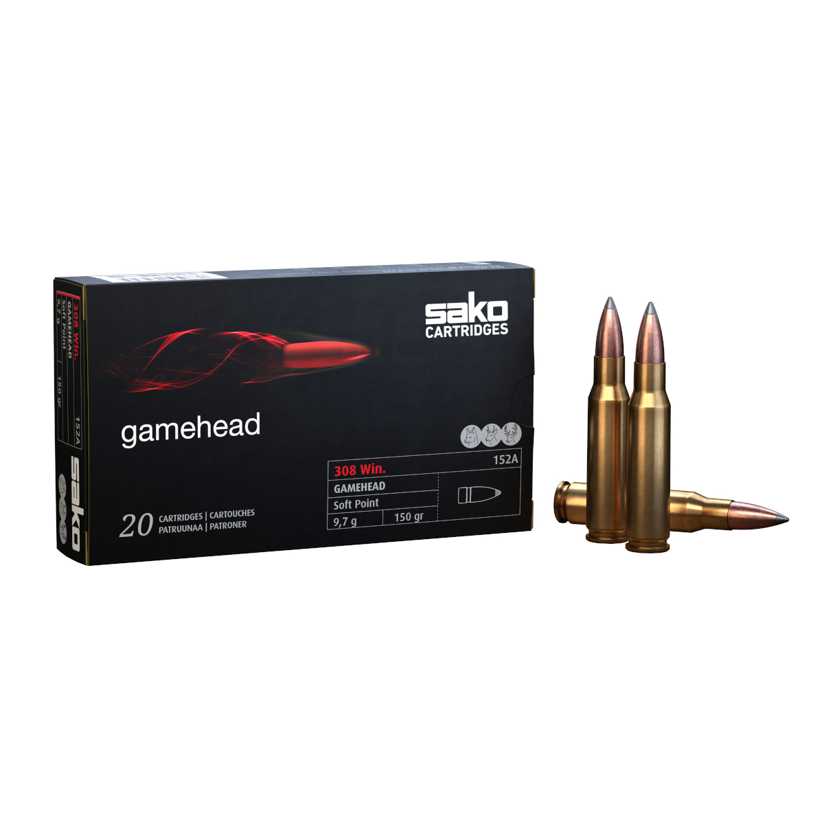 Sako - Gamehead 30-06 SPRG 150 GR