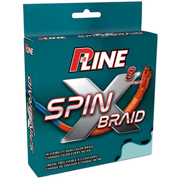 8 Carrier Spin X Braided Line - 150 yards - P-Line