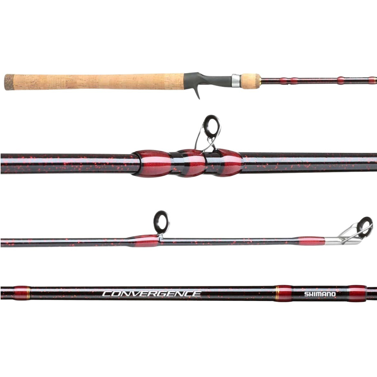 Shimano - Canne à lancer lourd Convergence D - 4 pièces
