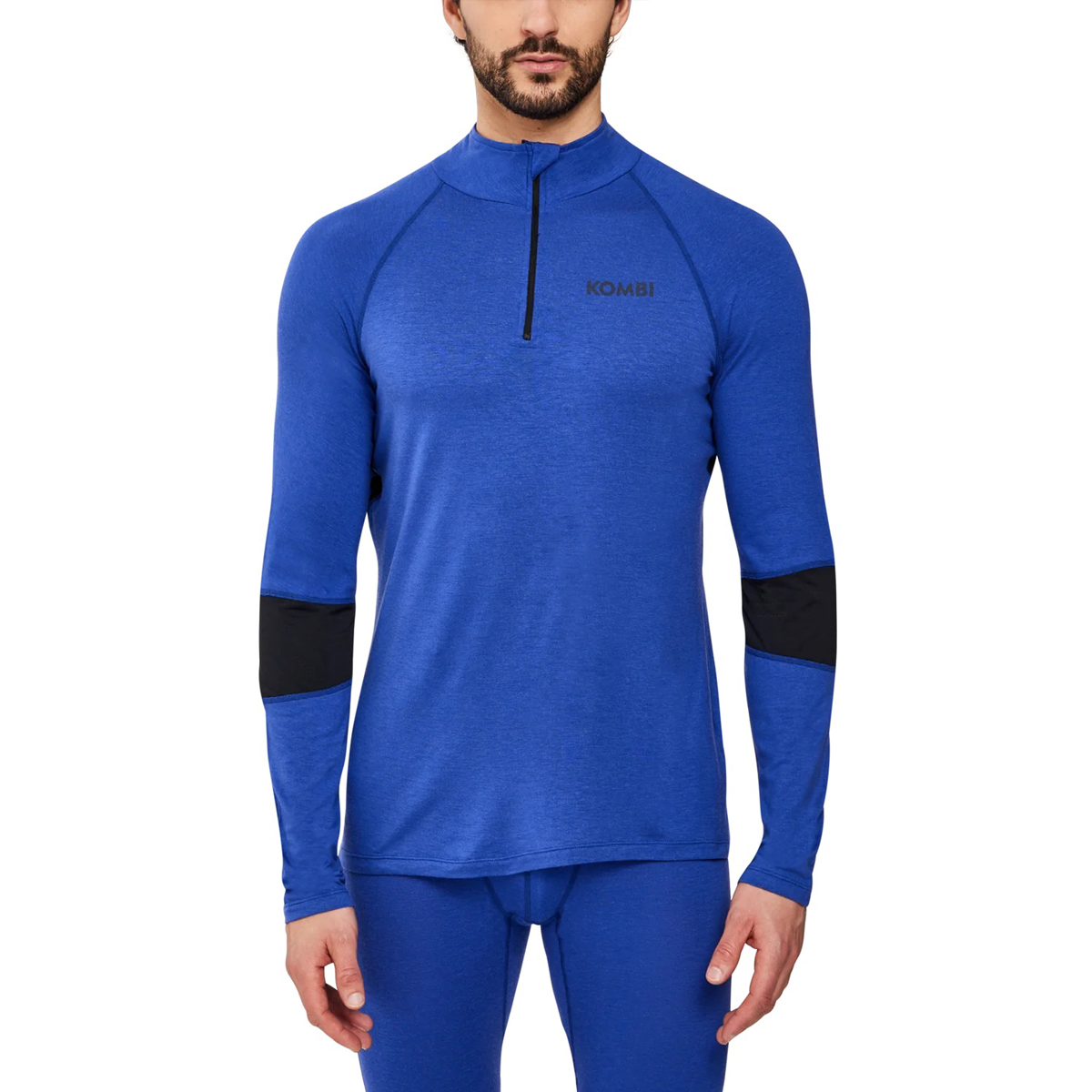 Kombi - Men's MerinoMIX ACTIVE Zip Base Layer Top