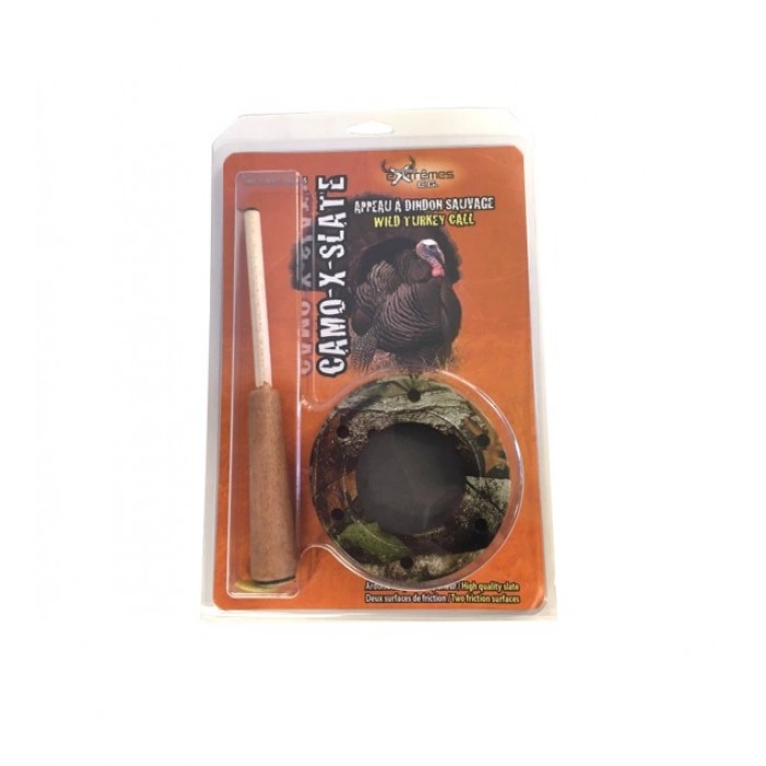 Extrêmes C.G. - Camo-X-Slate Turkey Friction Call