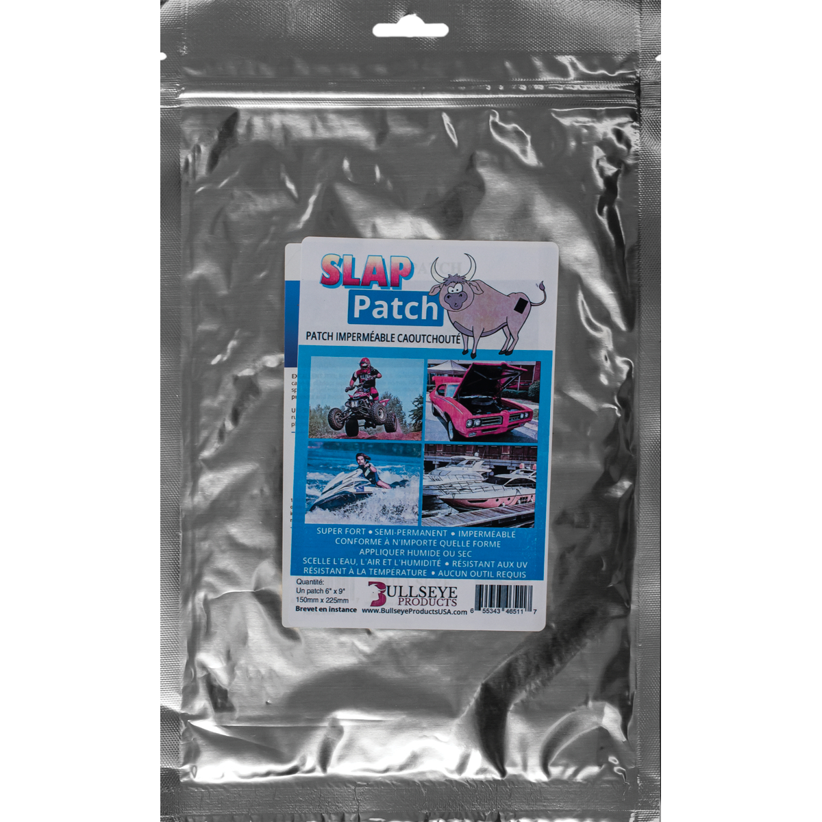 Bullseye Products - Slap Patch 6x9