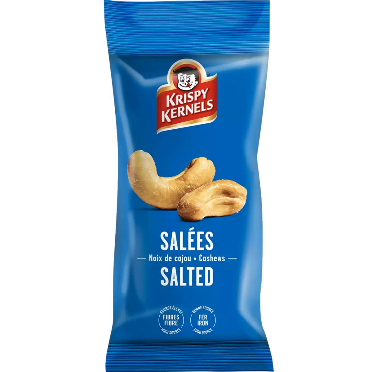 Krispy Kernels - Salted Cashew Nuts - 60 g