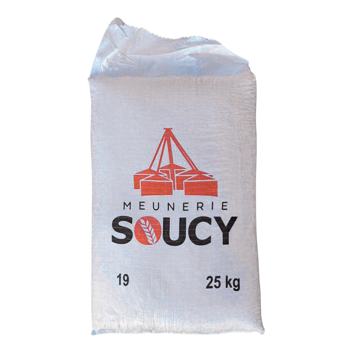 Sac de mais rond nature - Meunerie Soucy | Latulippe