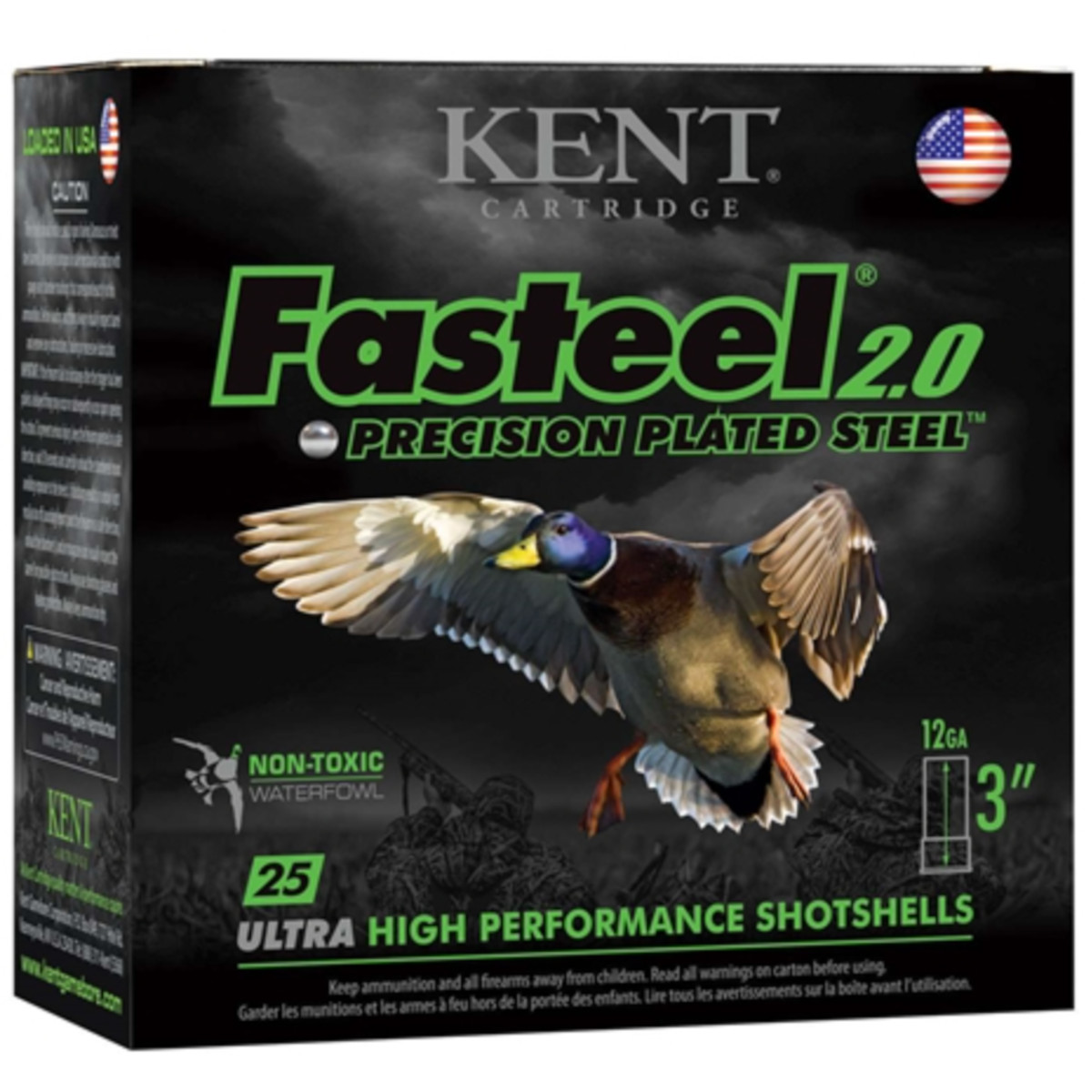 Kent Cartridge - Fasteel 2.0 12 GA 3" #4