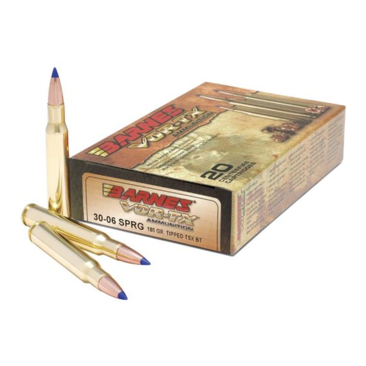 Tom BARNES® VOR-TX® Tipped TSX™ .30-06 Springfield 180-Grain