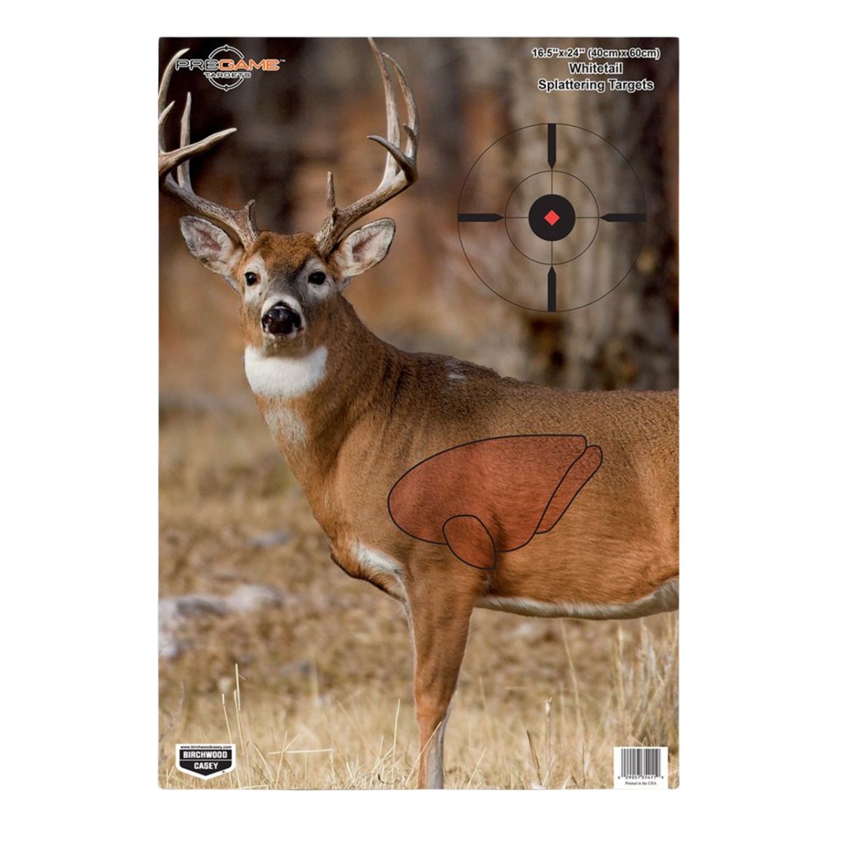 Birchwood Casey - Pregame Deer Targets 16.5" x 24"