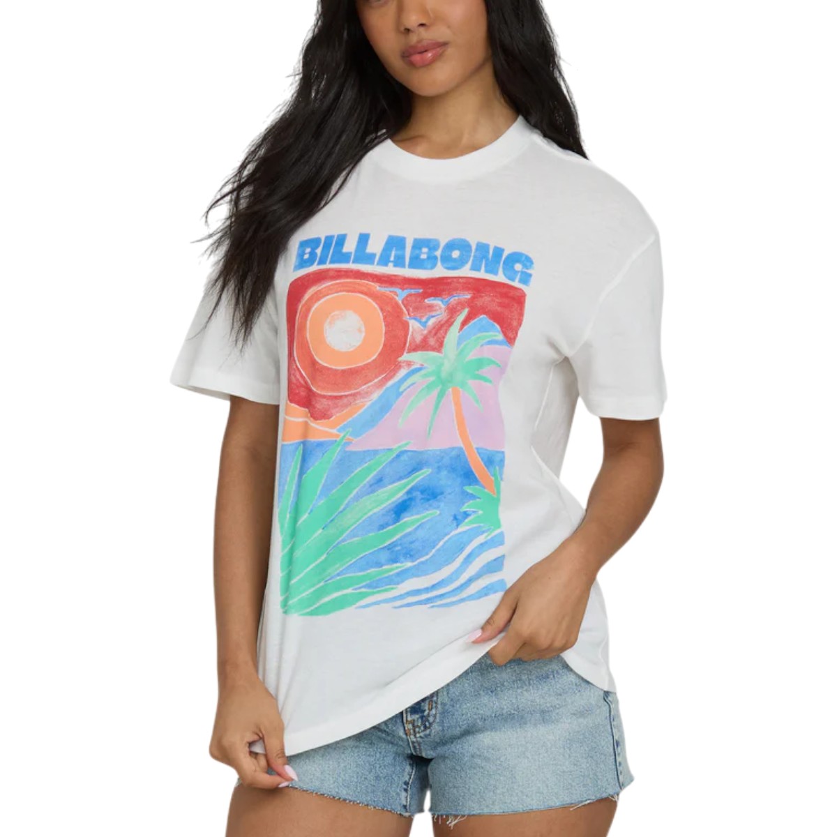 Billabong - Women's Highs And Lows Knit Short Sleeve T-Shirt