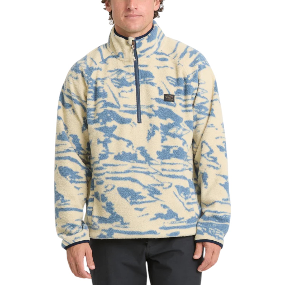 Billabong - Veste à col montant et demi-fermeture à glissière Boundary pour homme