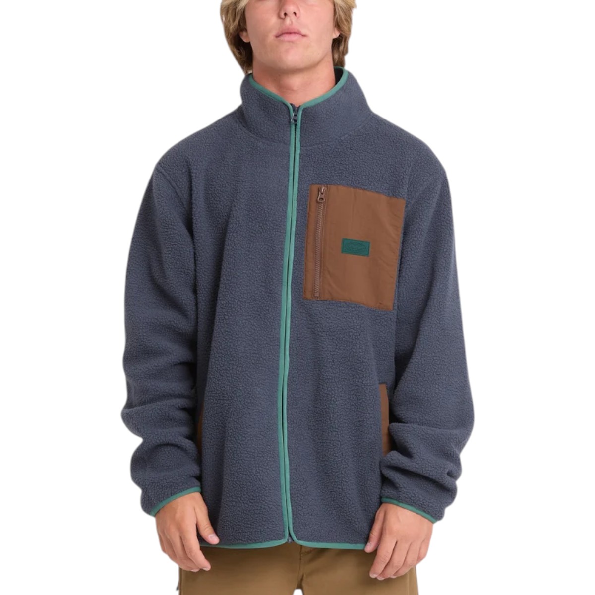Billabong - Veste à fermeture à glissière Alpine Mock Neck pour homme
