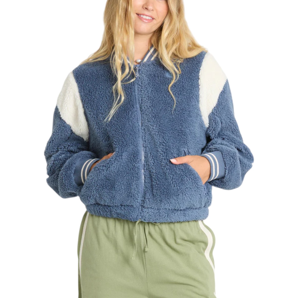 Billabong - Veste polaire à fermeture à glissière intégrale Adventure Division Batter pour femme