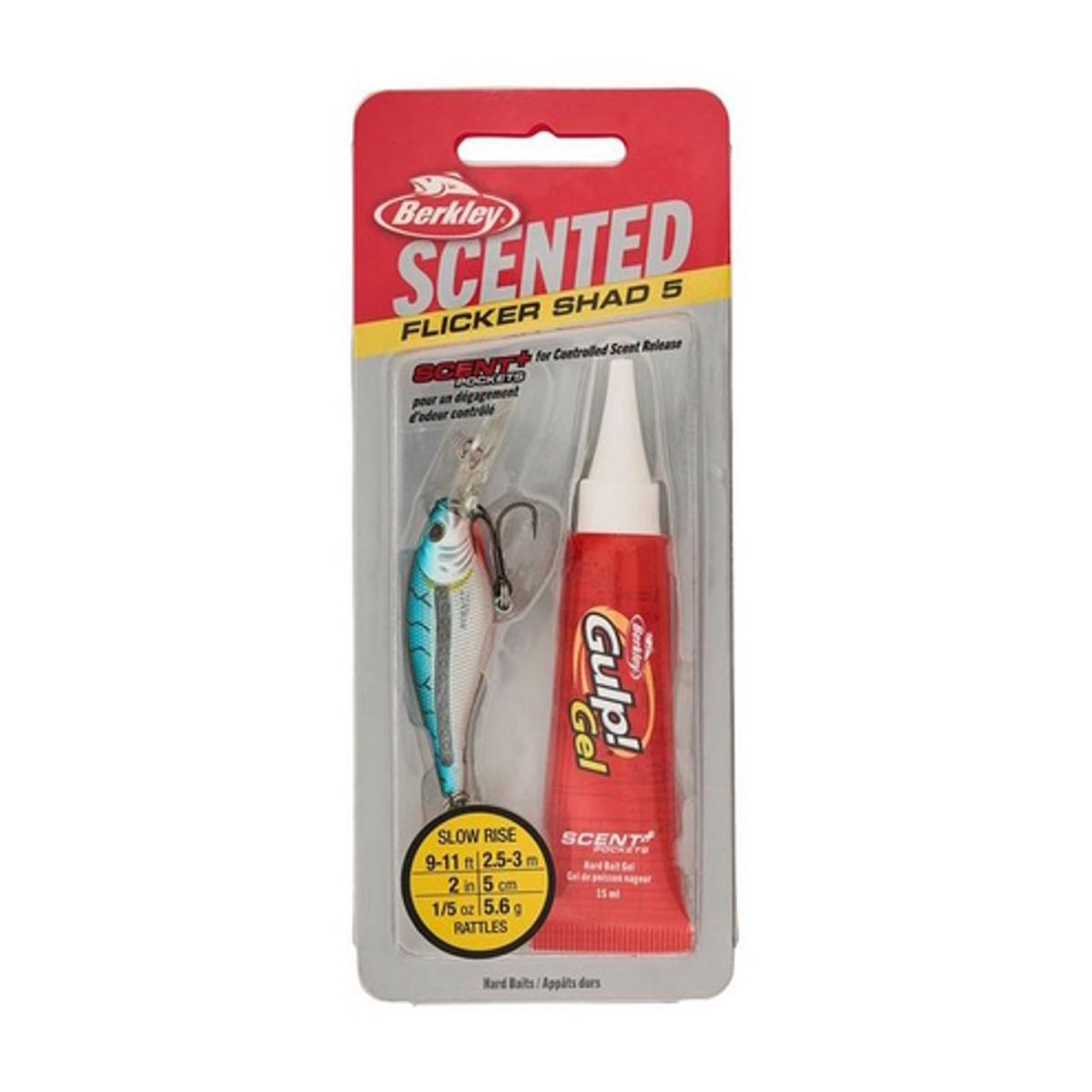 Berkley - Poisson nageur Scented Flicker Shad - 2,75''
