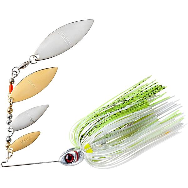 Booyah Baits Super Shad 3/8 oz Fishing Lure - Chartreuse Glimmer