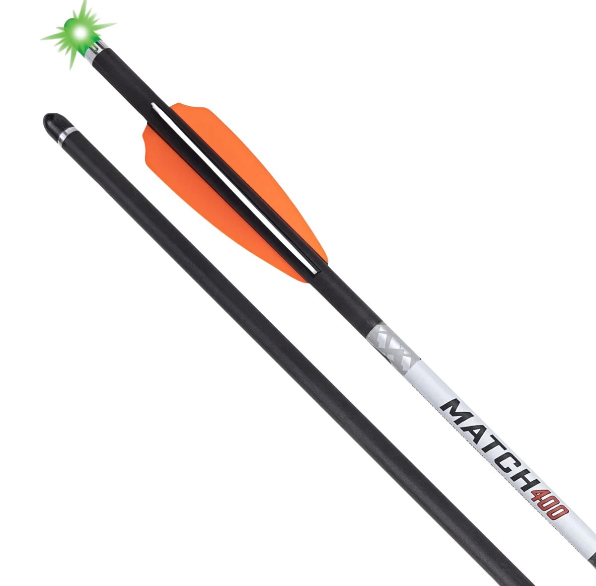 Ten Point - Set of 3 Wicked Ridge Match 400 Alpha-Blaze Lighted Carbon Arrows