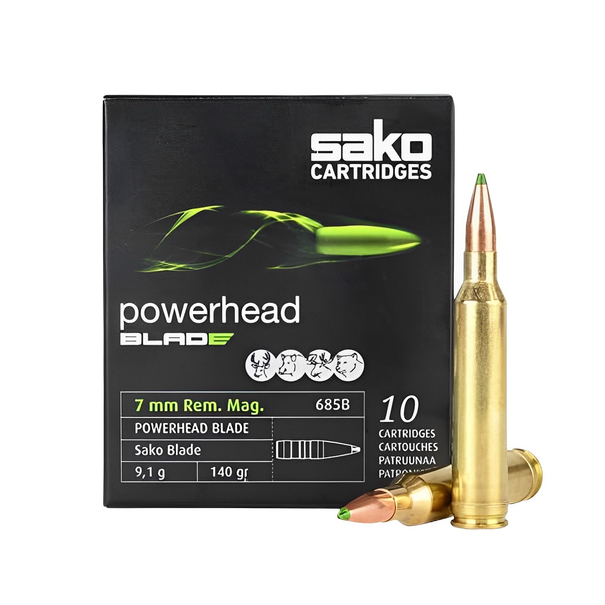Sako - Powerhead Blade 7 MM REM MAG 140 GR