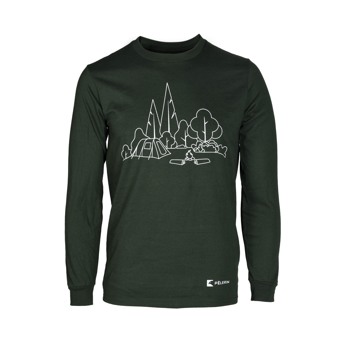 Pèlerin - Men's Camping Long Sleeve T-Shirt