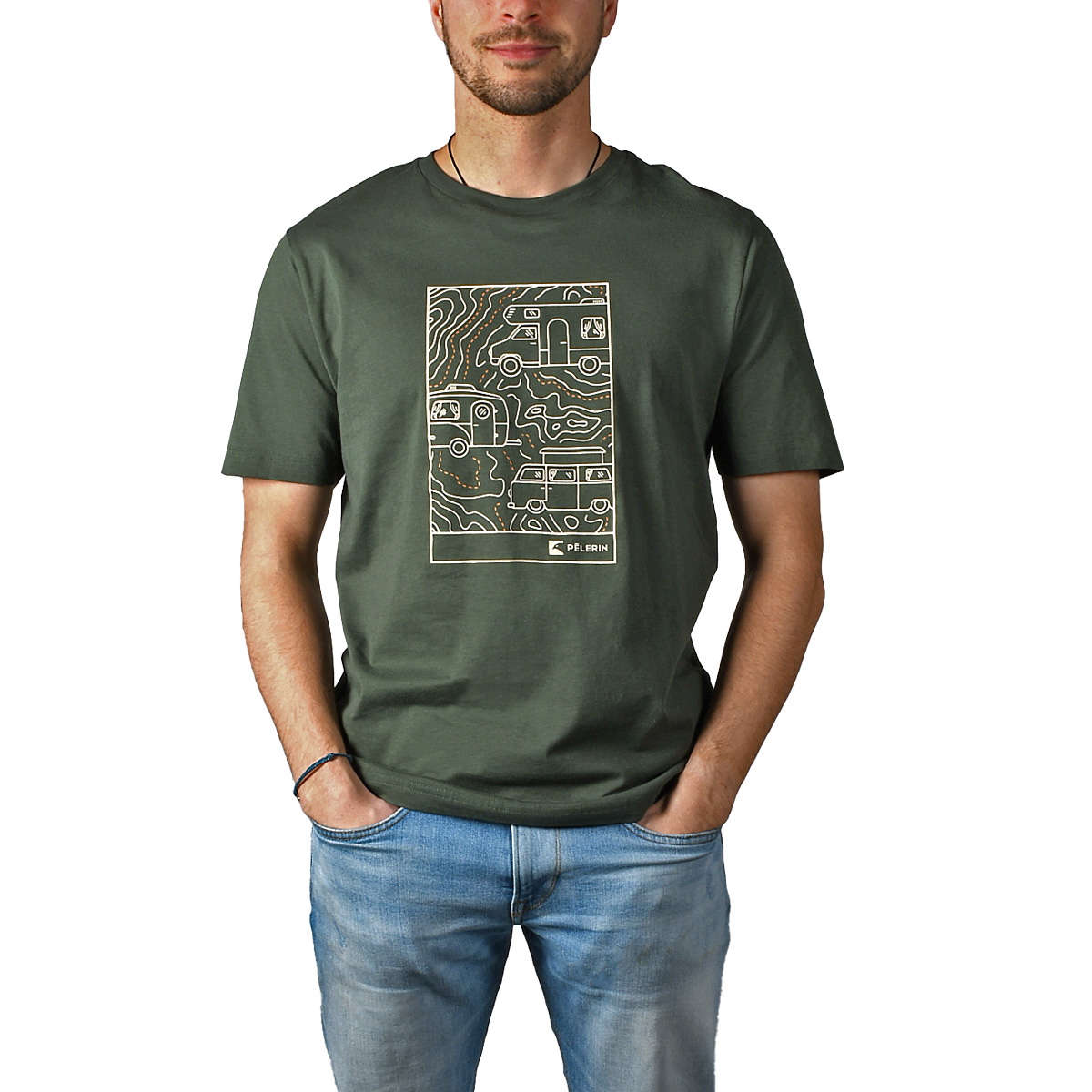 Pèlerin - Men's Camping Car T-Shirt