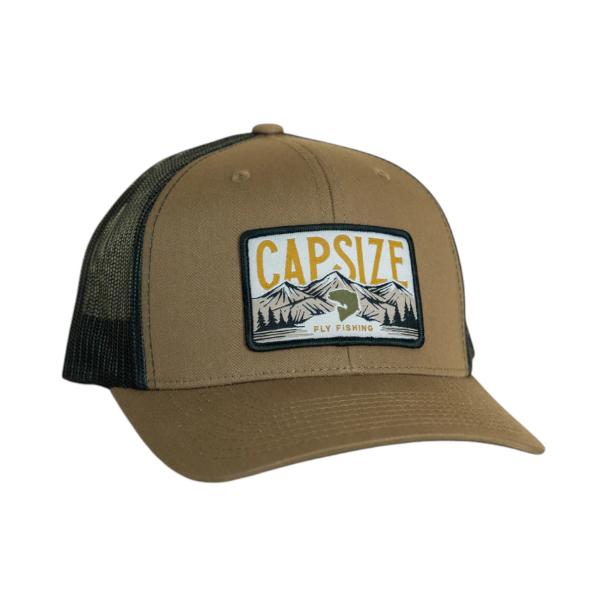 Capsize - Chic-Chocs Coyote Trucker Fly Fishing Hat