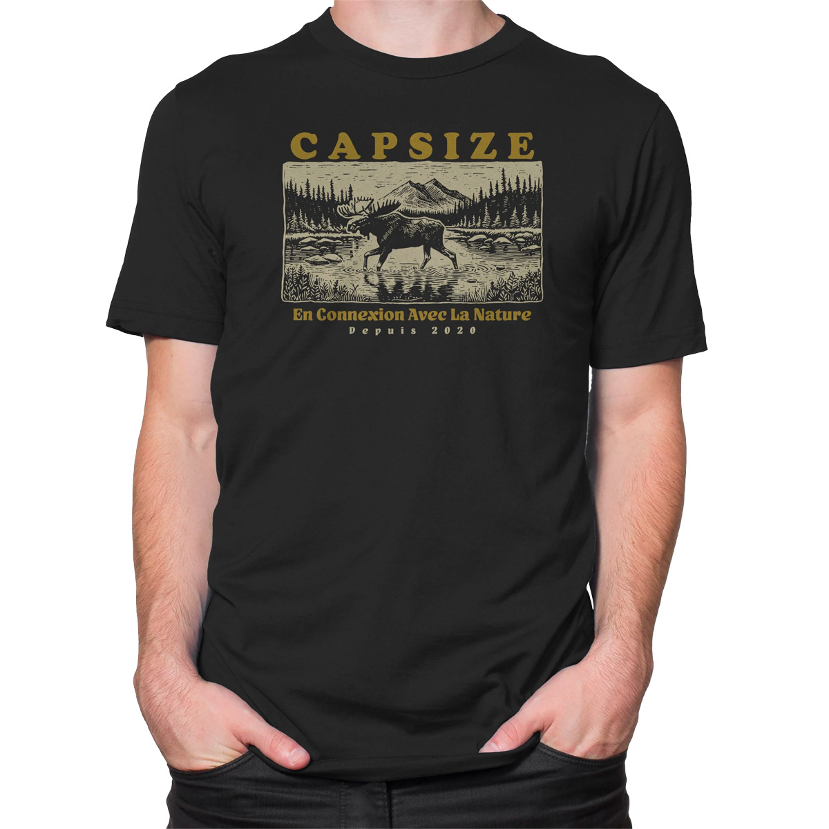 Capsize - Unisex «Orignal en connection avec la nature» T-Shirt