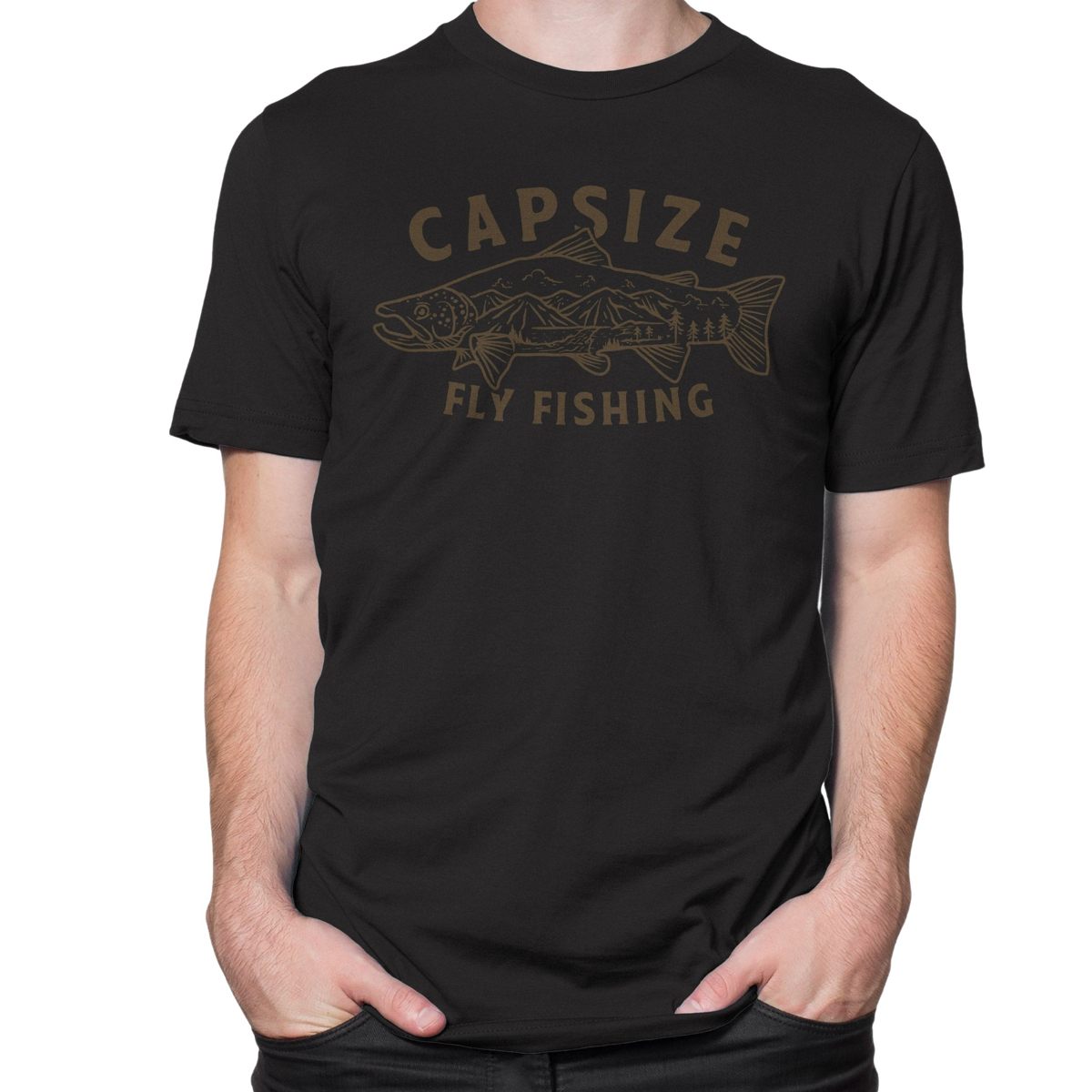 Capsize - Unisex Wild Salmon Short Sleeve T-Shirt