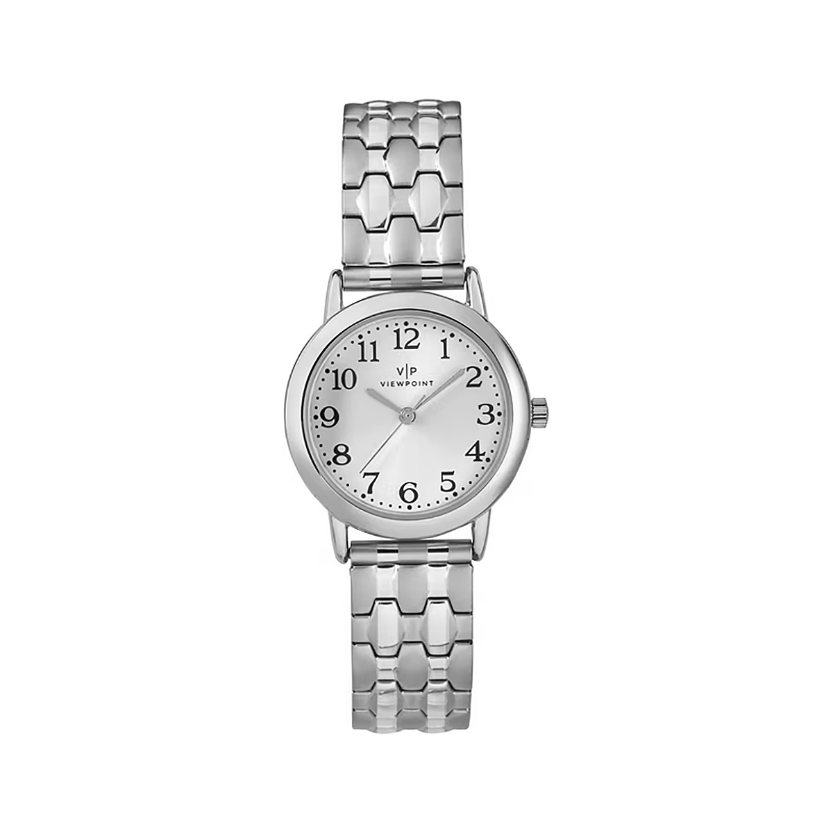 Timex - Viewpoint by Timex® Stainless Steel Expansion Band Watch