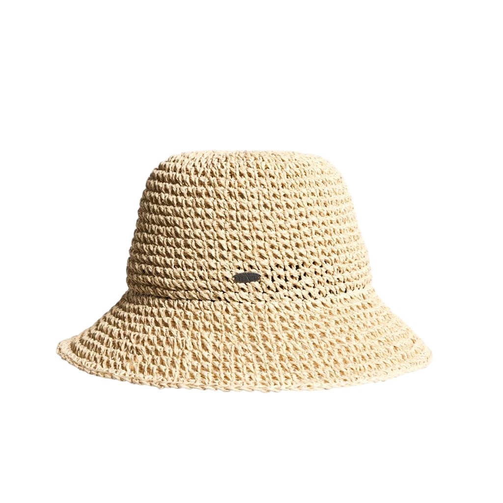 Raymond Lanctot - Calista Crocheted Straw Bowler Hat