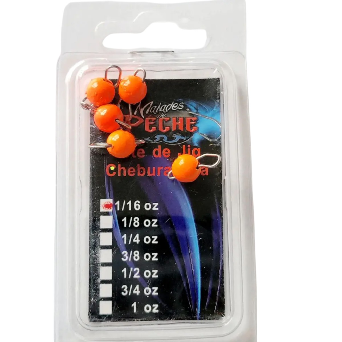 Malades de Pêche - MDP Cheburashka Jig Head 1/4 oz