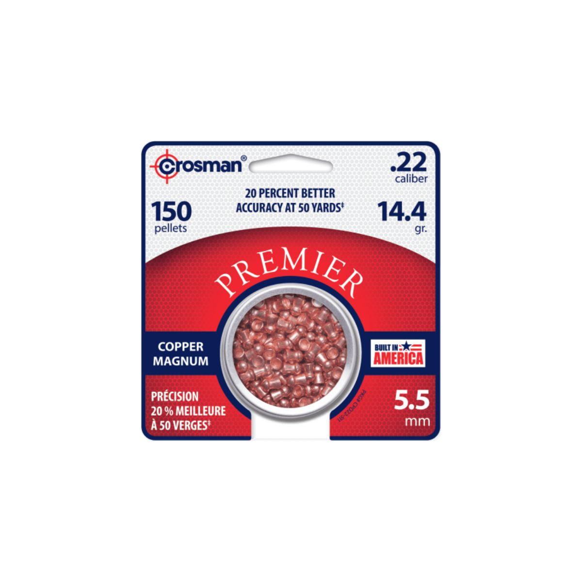 Crosman - Copper Magnum Domed Pellets