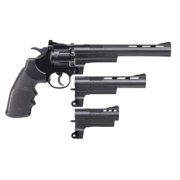 Crosman - Triple Threat Air revolver Kit with 3 Barrels