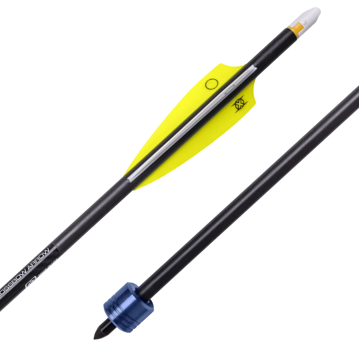 Flèches Carbone 12pcs - Diamètre 4.2mm, Spine 1300, Longueur 22-32 Pouces Pour Chasse Et Tir