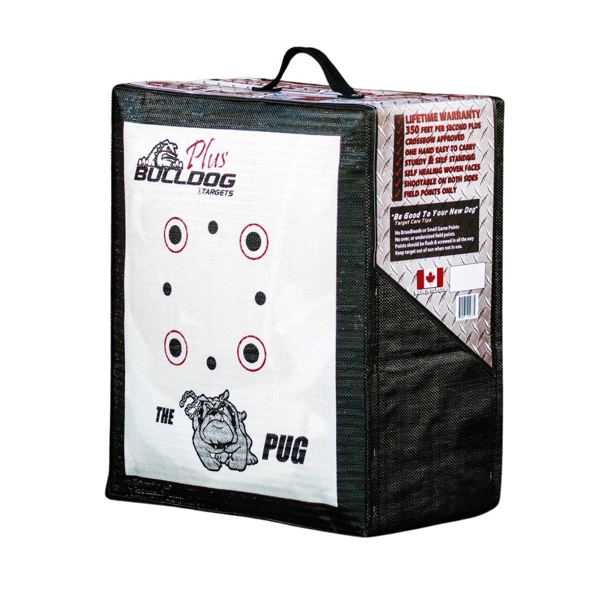 Bulldog Targets - Doghouse Pug Archery Target