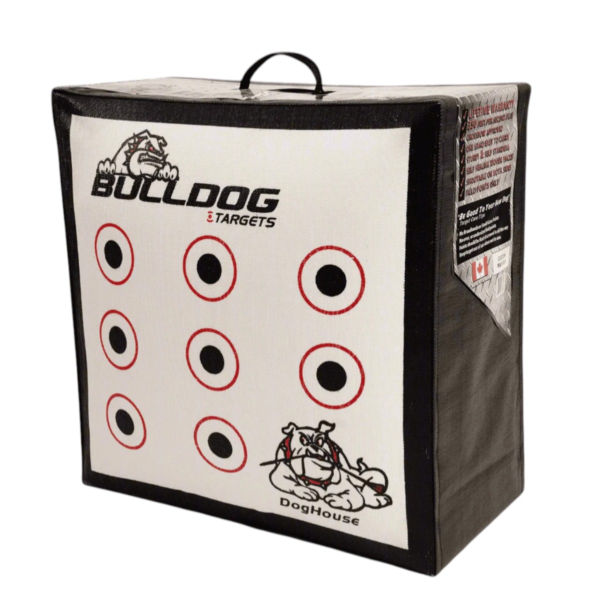 Bulldog Targets - Cible de tir à l'arc Doghouse XP